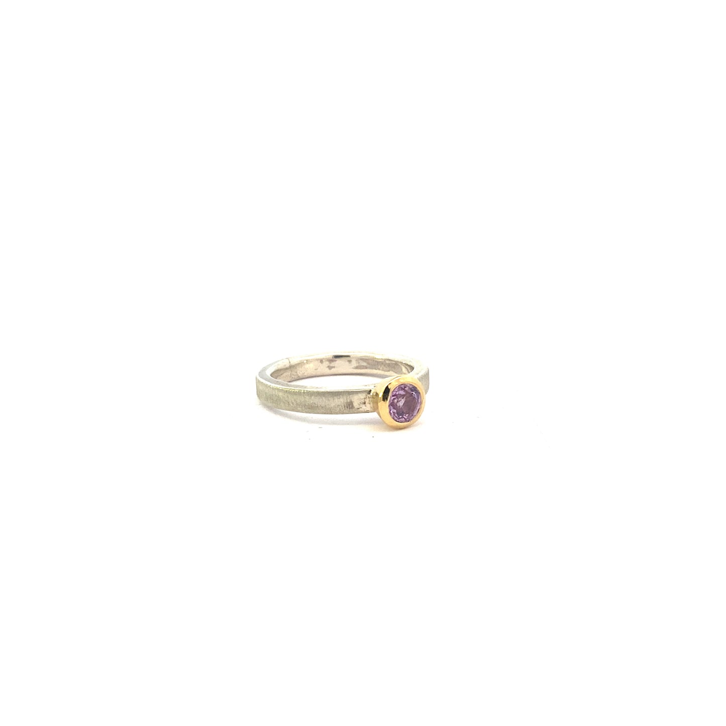 Natural Pink Sapphire Ring
