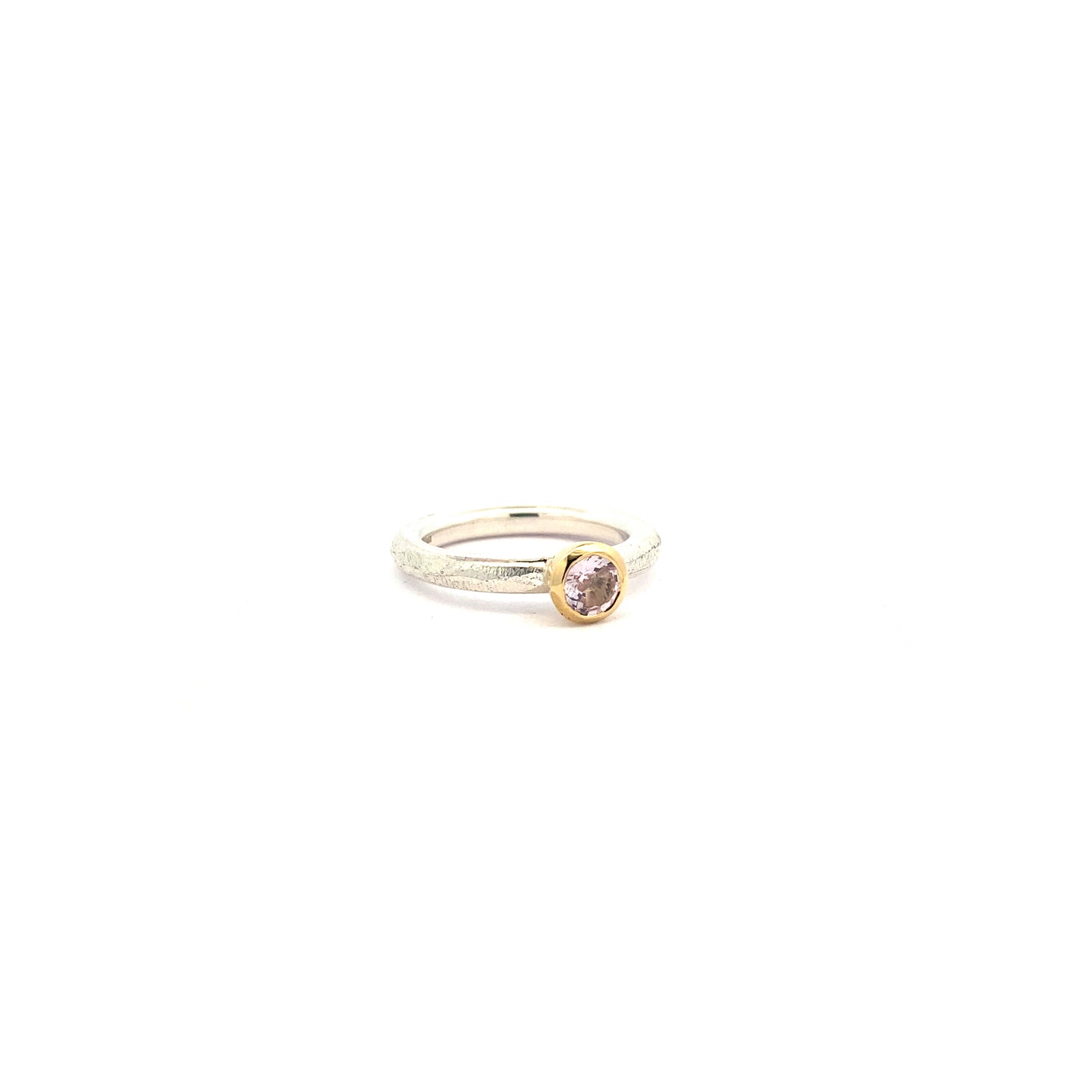 Gorgeous Pale Pink Sapphire Halo Ring