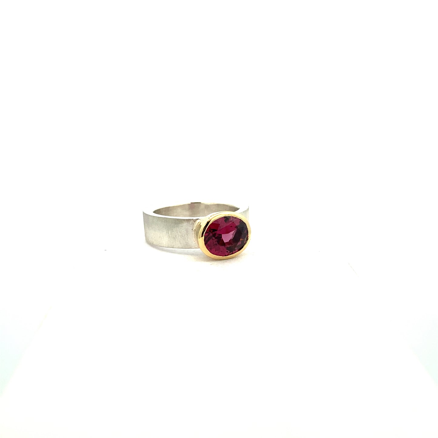 Rhodolite Garnet Ring
