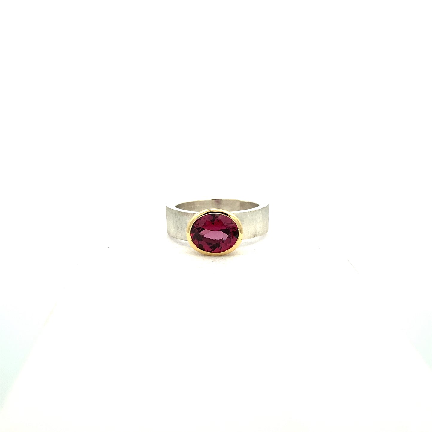Rhodolite Garnet Ring