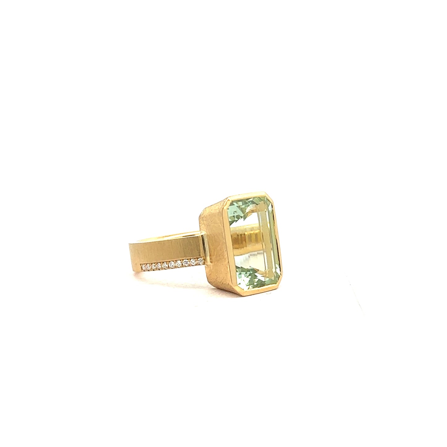 Green Beryl Darcy Ring