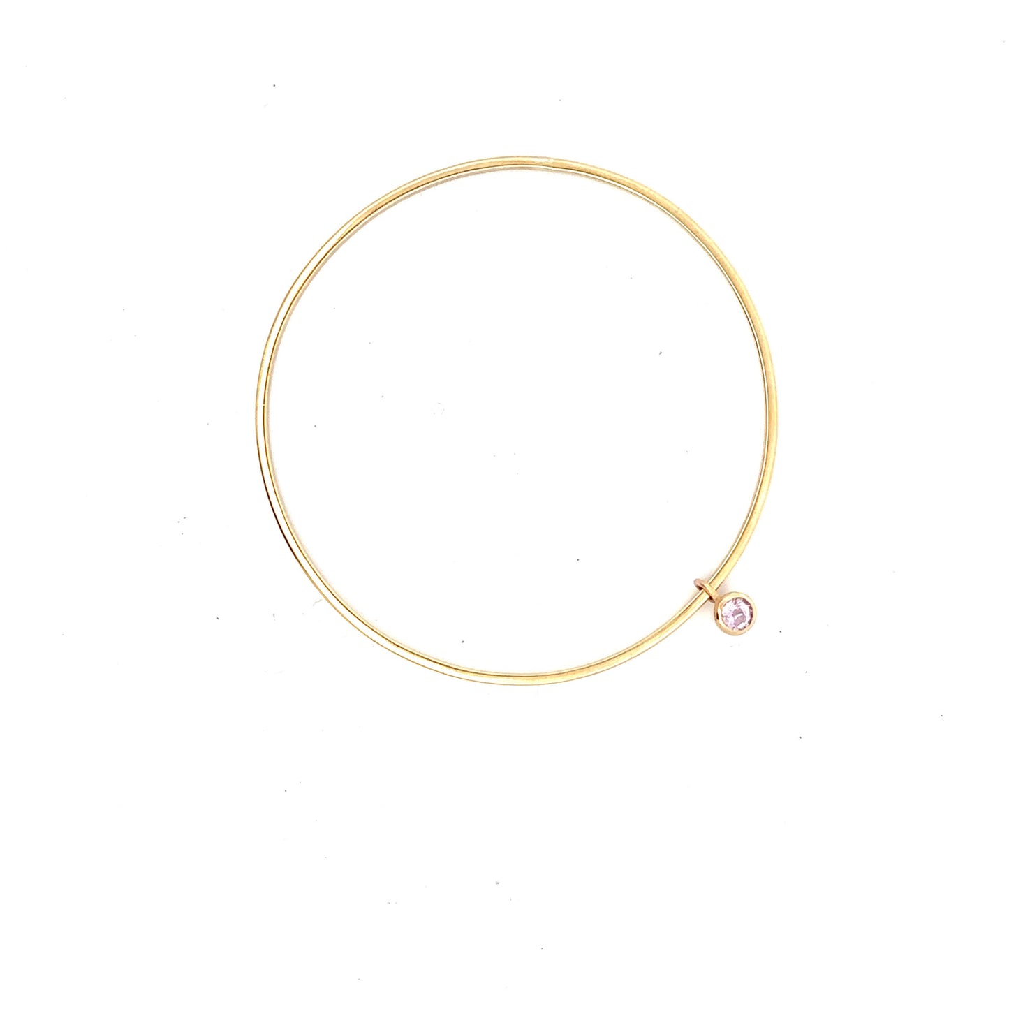 Pink Sapphire Bangle