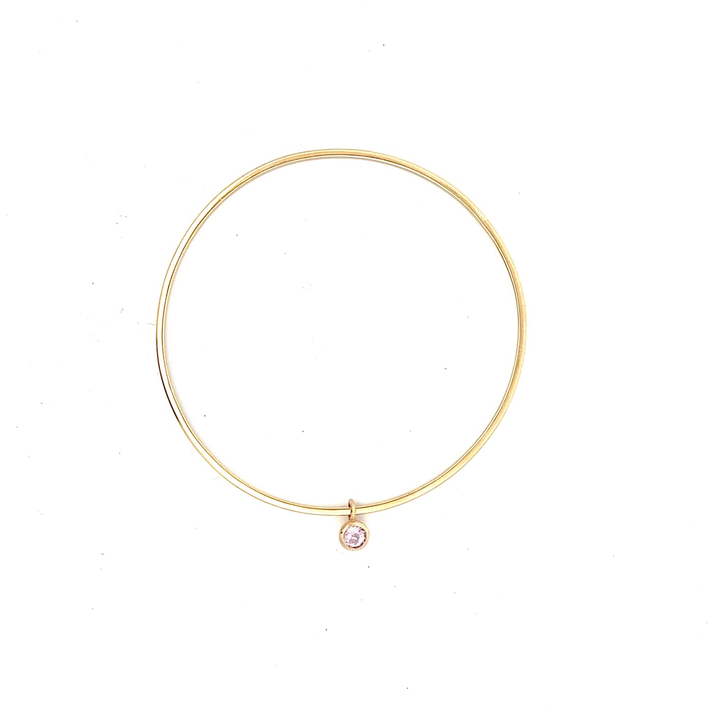 Pink Sapphire Bangle