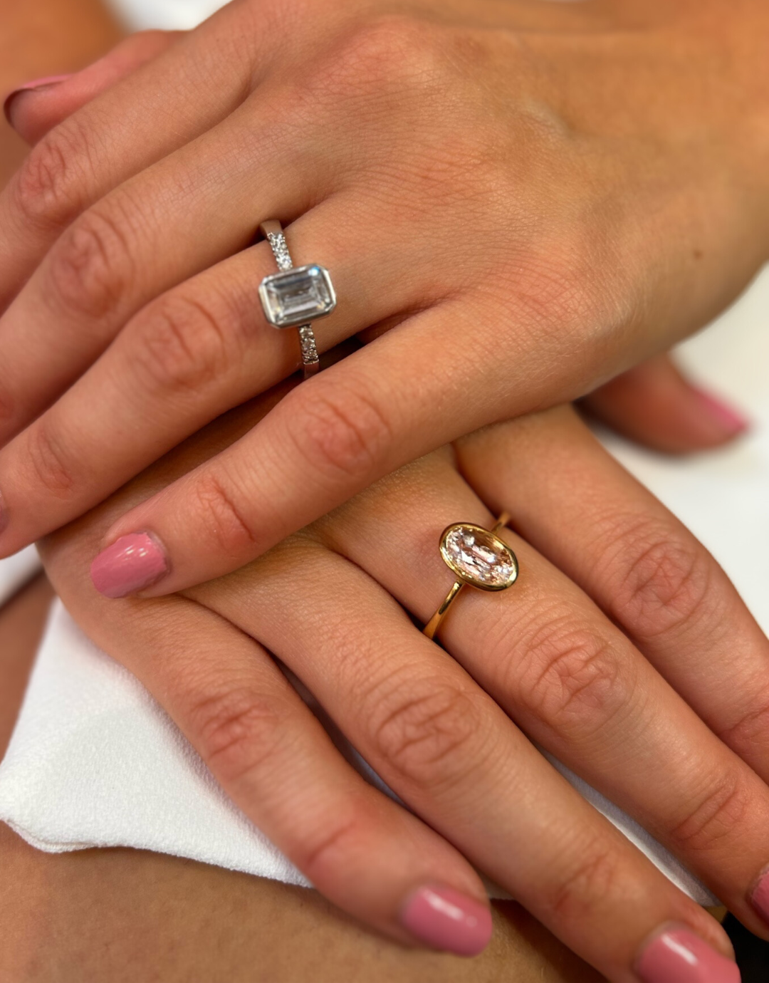 Morganite Ring