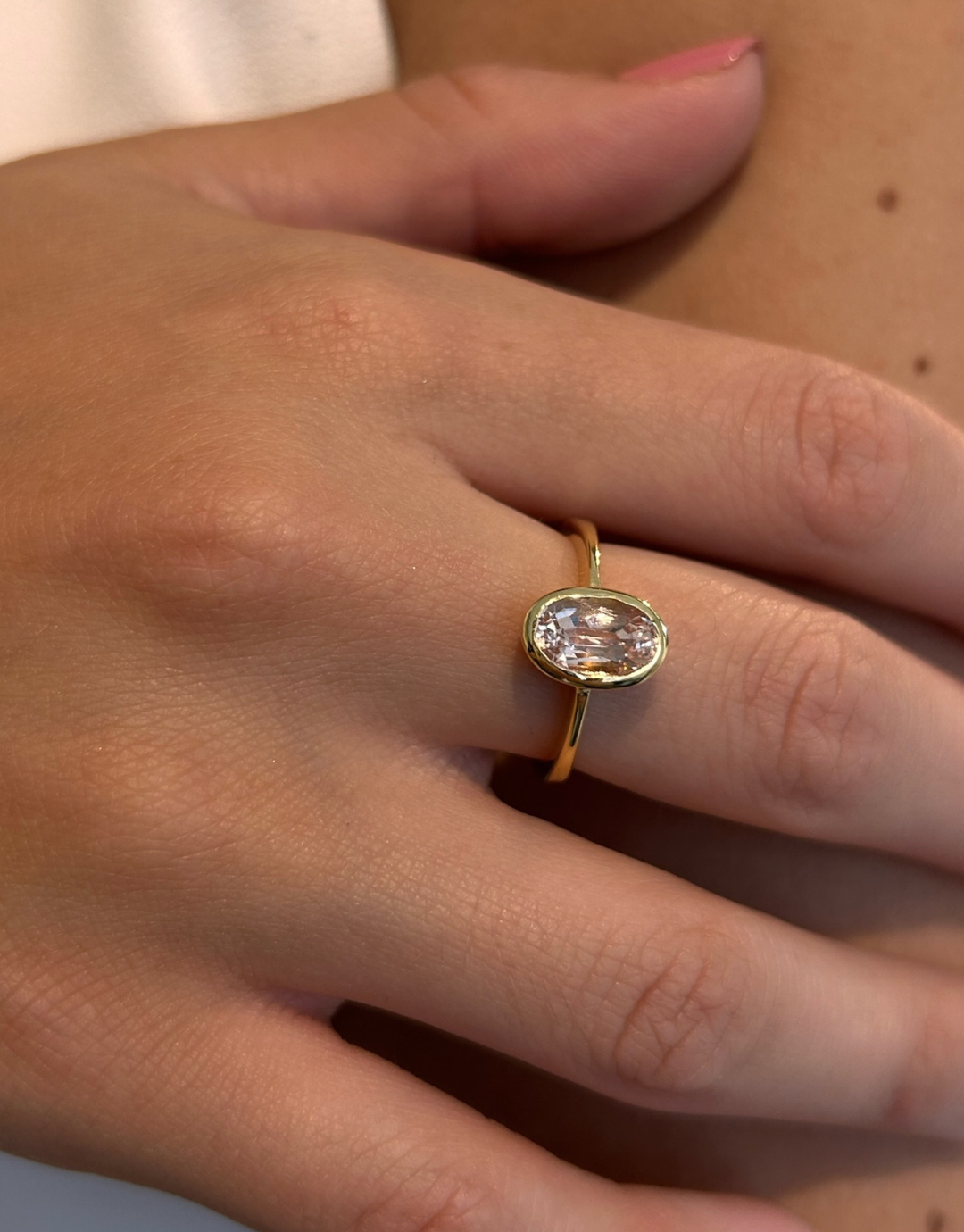 Morganite Ring