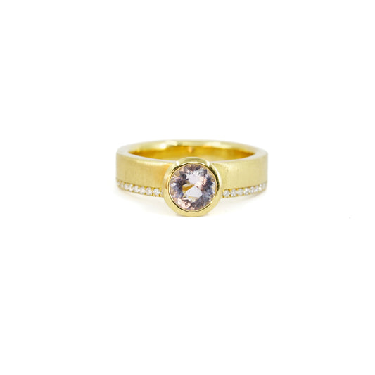 Morganite Darcy Ring