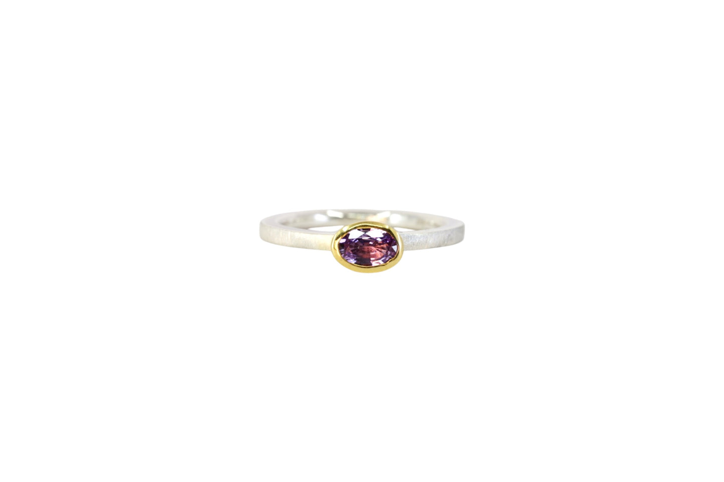 Purple Sapphire stacking Ring