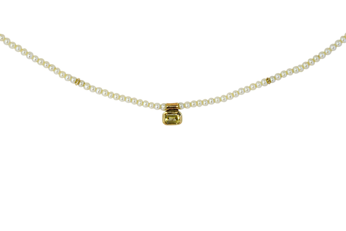 Pearl & Sapphire Choker