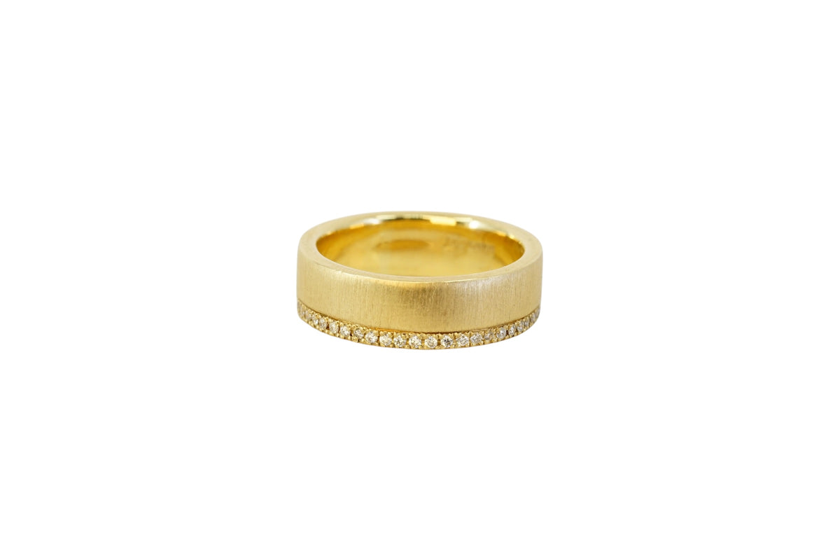Darcy Gold Band | Libby Rak Jewellery