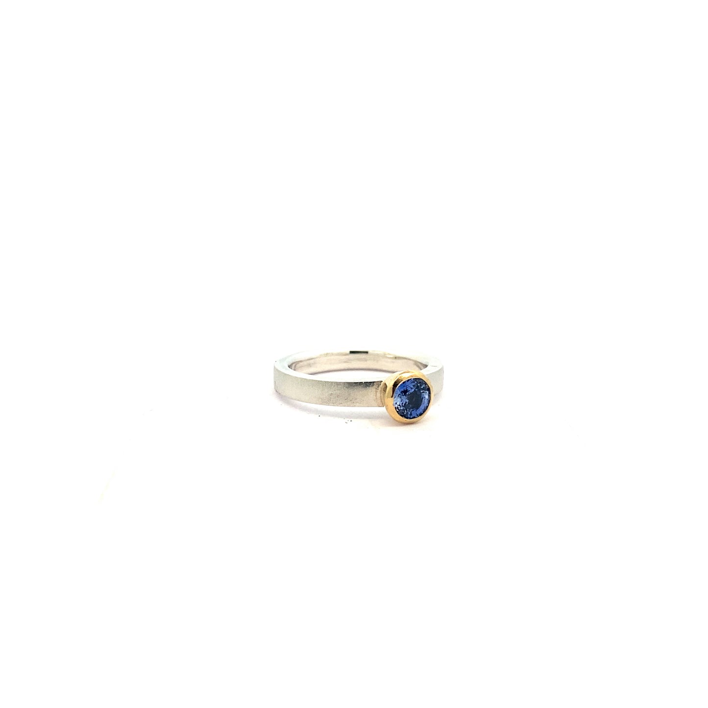 Cornflower Blue Sapphire Ring