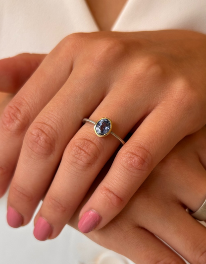 Lilac Sapphire Ring