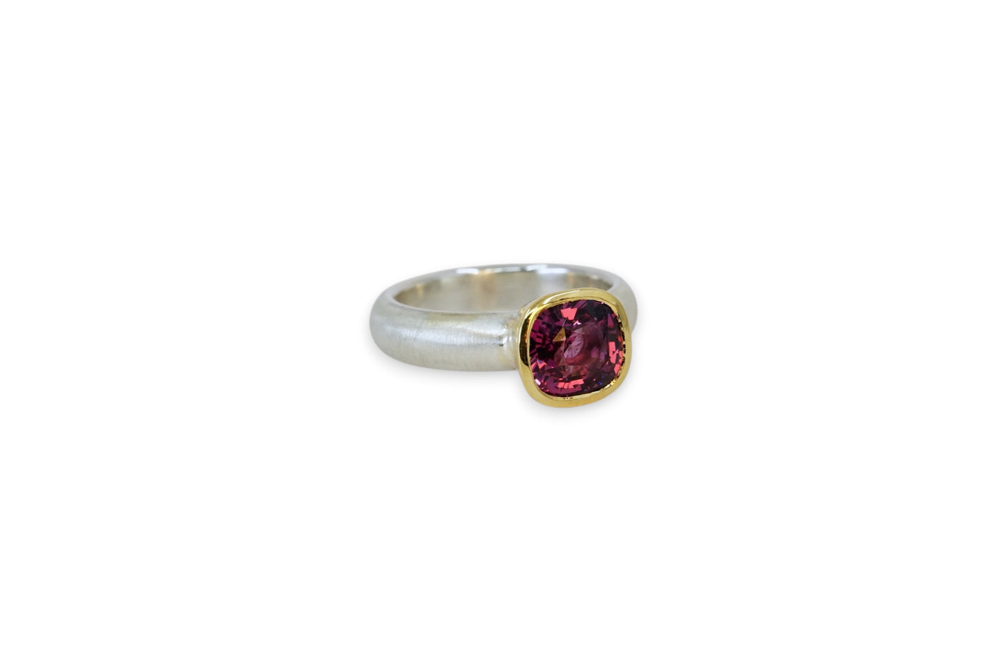 Rhodolite Garnet Ring