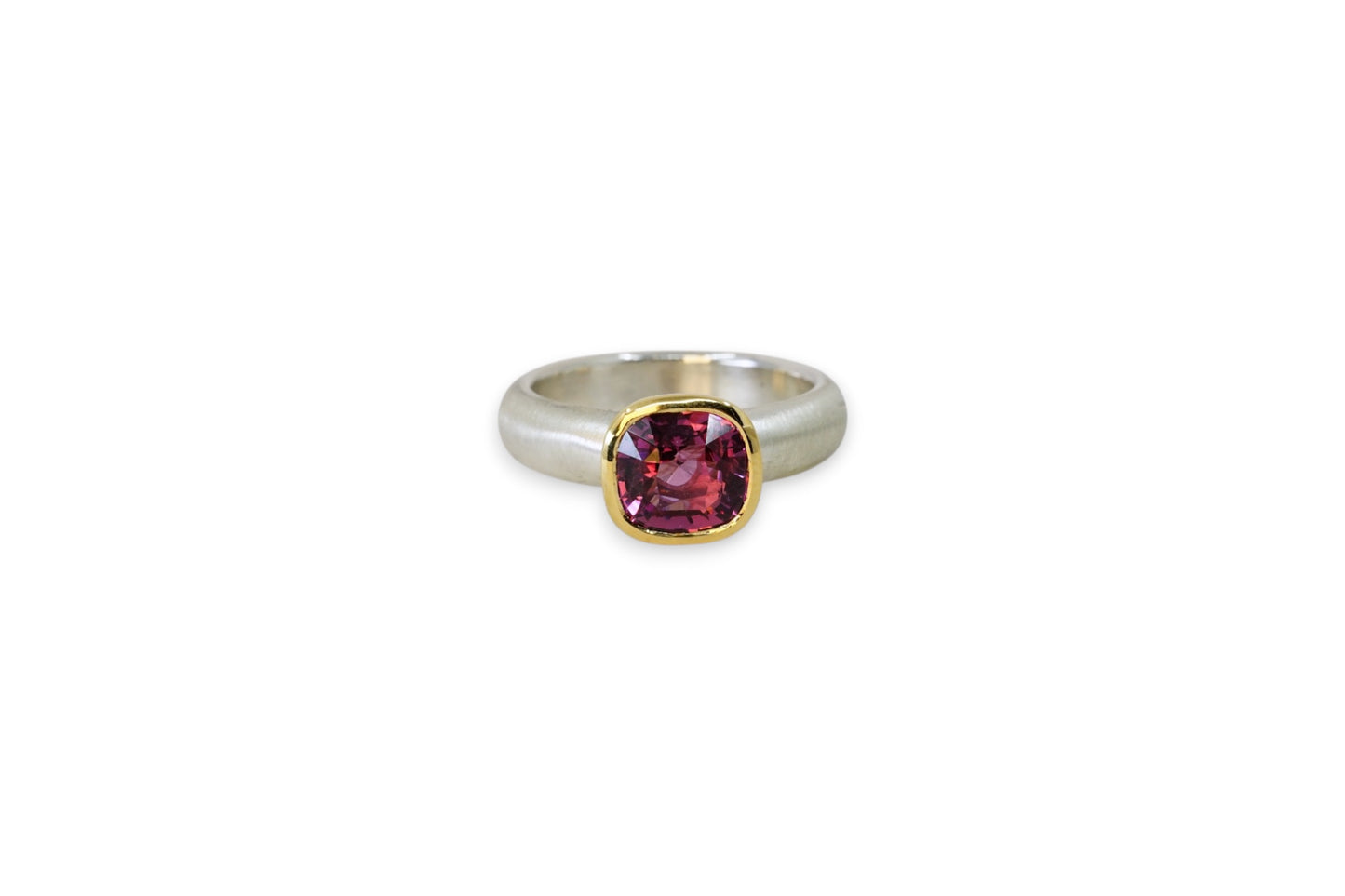 Rhodolite Garnet Ring