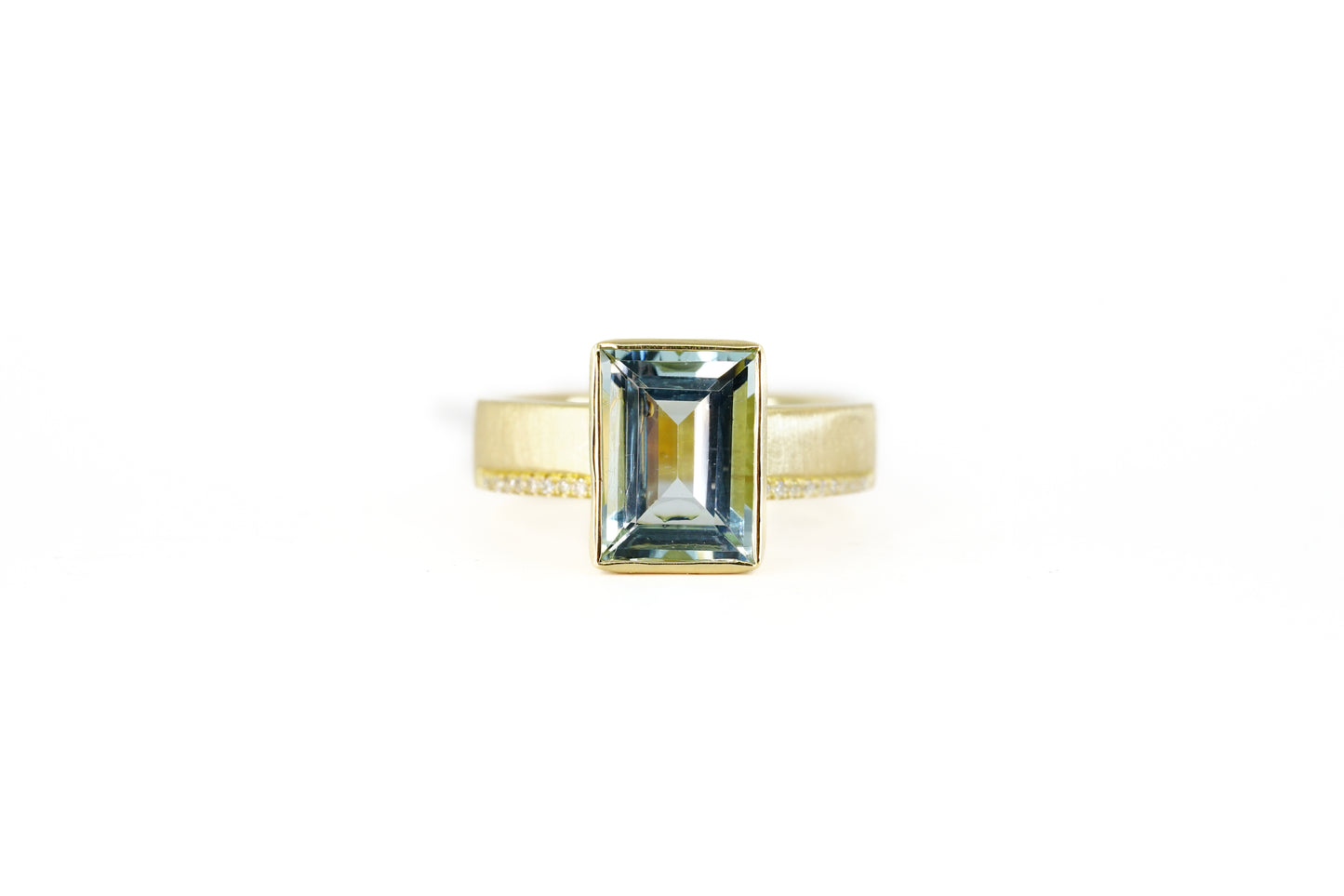 Aquamarine Darcy Ring