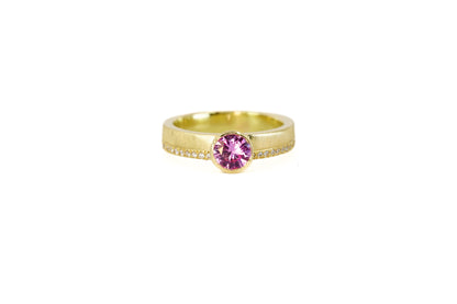 Pink Sapphire Darcy Ring