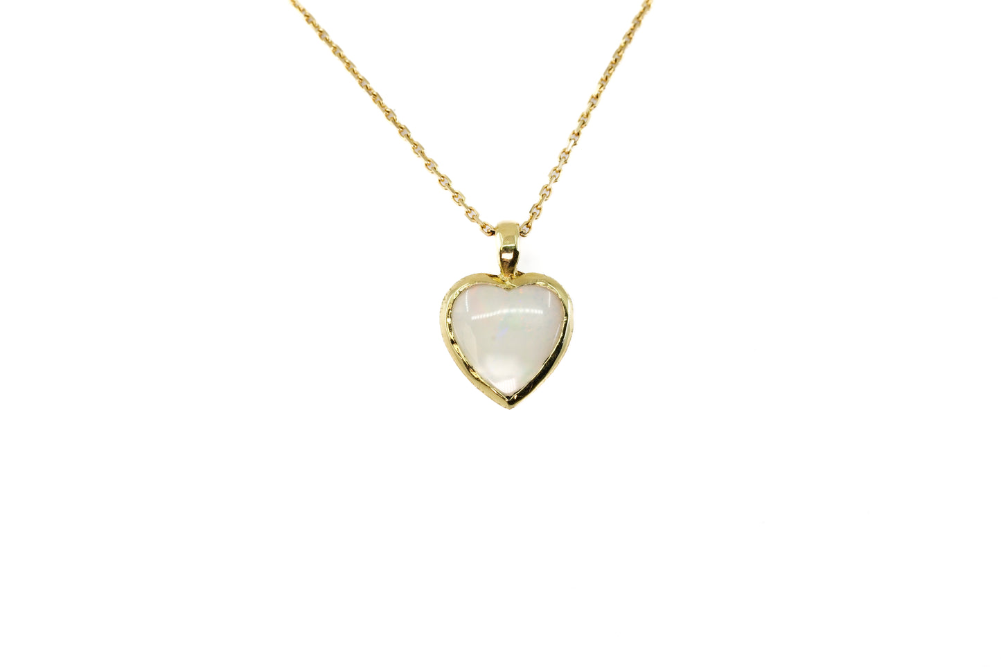 Heart Opal Pendant