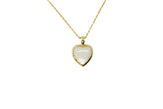 Heart Opal Pendant