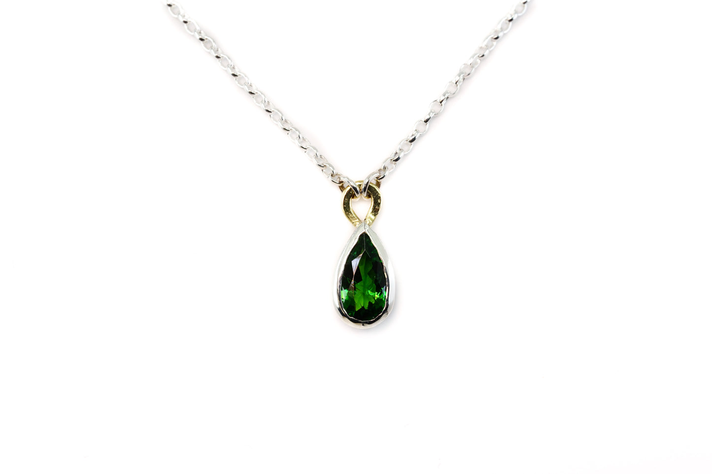 Green Tourmaline Pendant