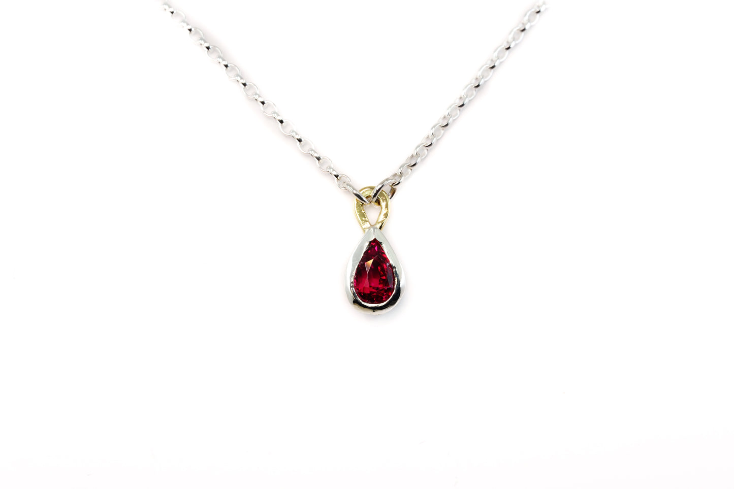 Rubellite Tourmaline pendant