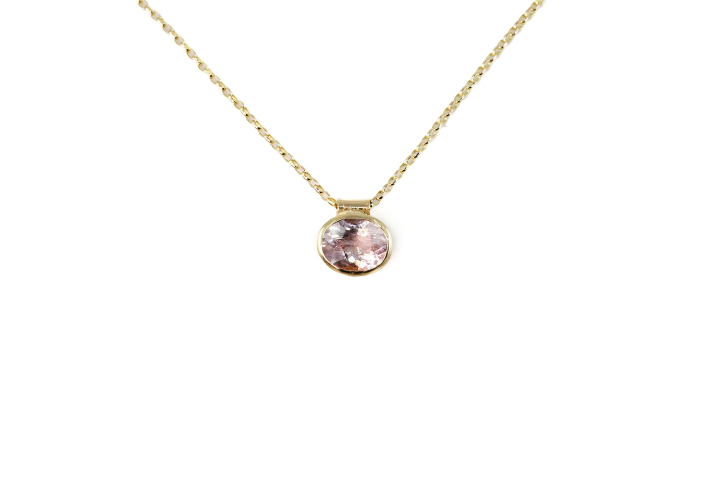 Morganite Pendant