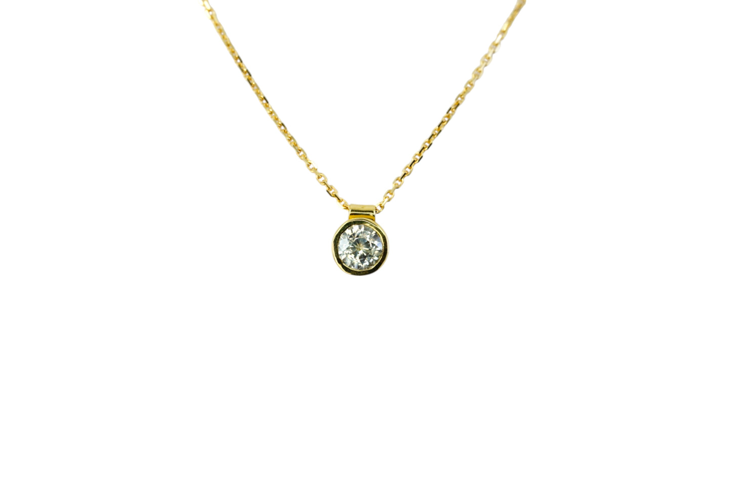 Champagne Sapphire Pendant