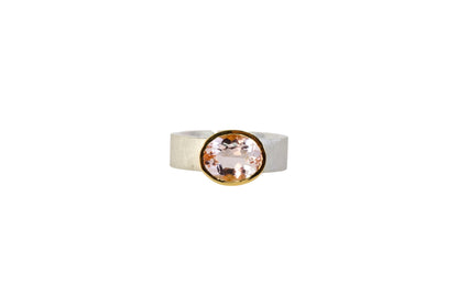 Oval Morganite Ring