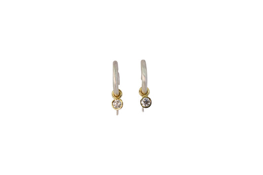 Little Diamond Hoops