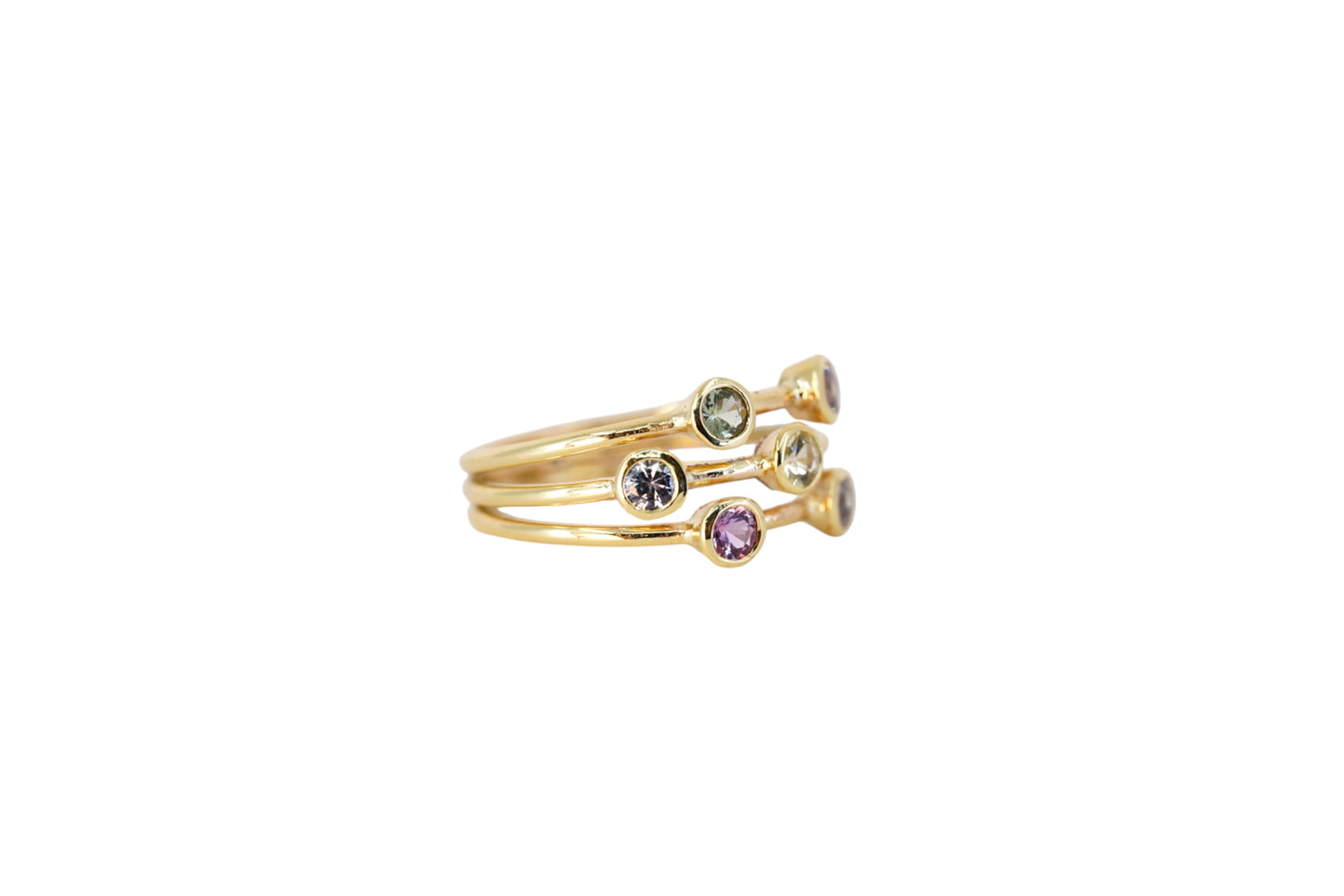 Pastel Multicoloured Jazz Ring