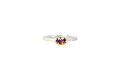 Purple Sapphire stacking Ring
