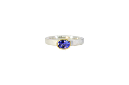 Oval Tanzanite Ring