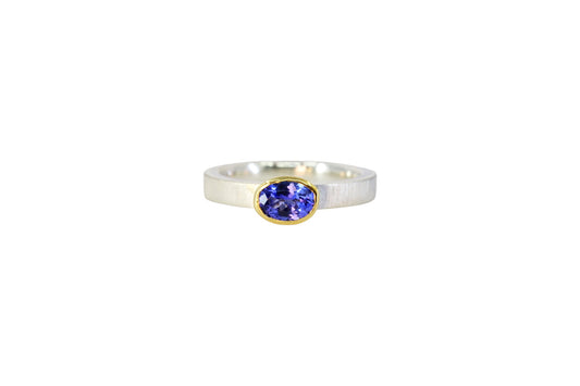 Oval Tanzanite Ring