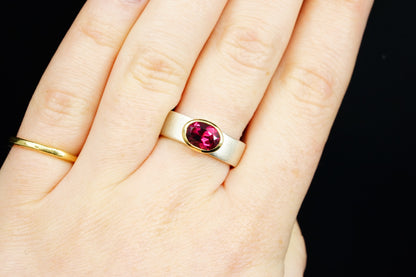 Rubellite Ring