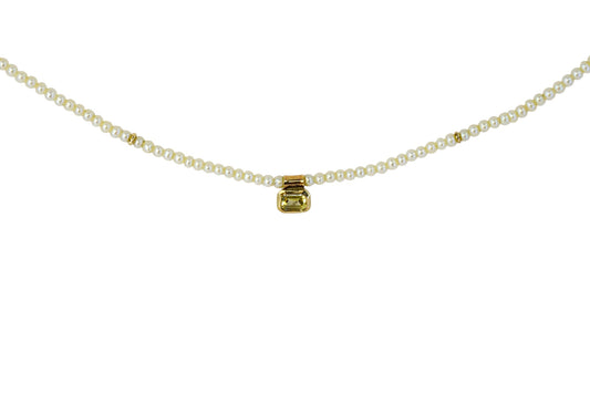 Pearl & Sapphire Choker
