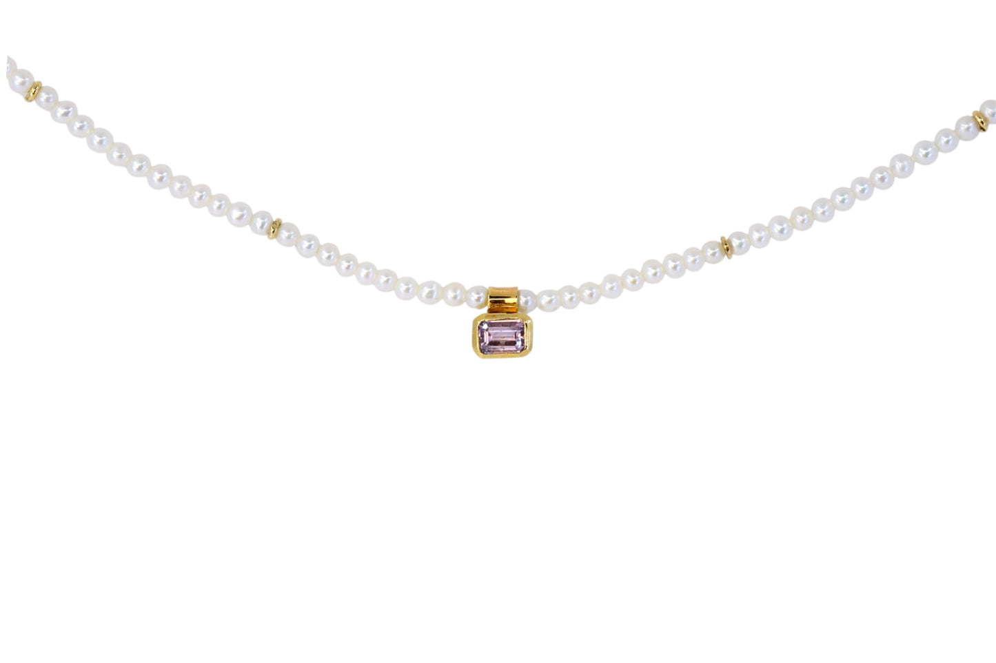 Pearl & Sapphire Necklace