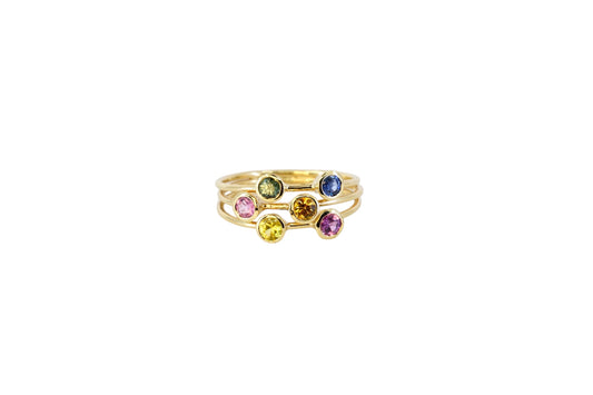 Bright Multicolour Sapphire