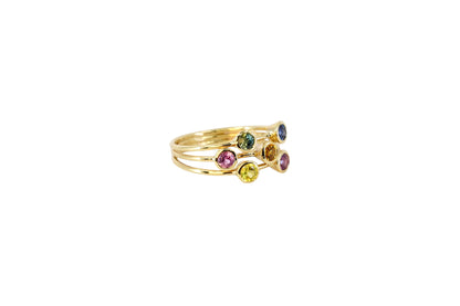 Bright Multicolour Sapphire