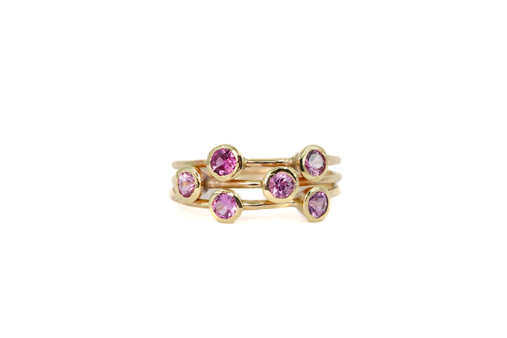 Green + Gold Libby Ring