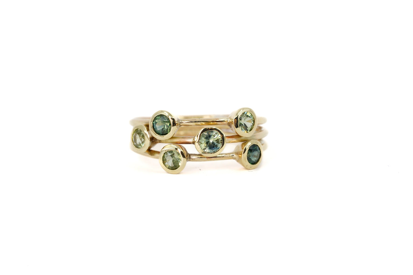 Jazz 9ct Gold Sapphire Ring