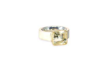 Green Beryl Ring | Libby Rak Jewellery