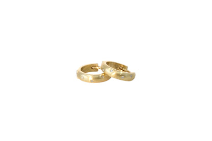 Sparkle Huggies — Small | Libby Rak Jewellery