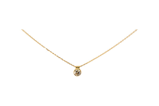 Champagne Diamond Pendant