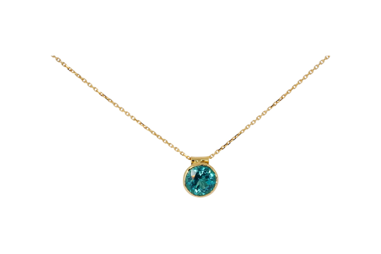Bright Apatite Pendant