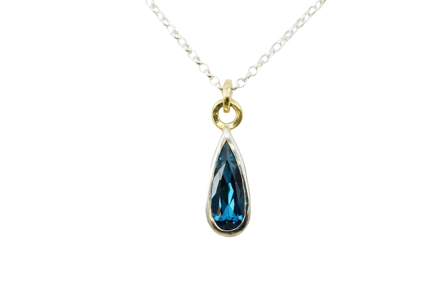 London Blue Topaz Pendant