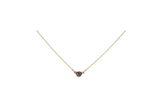 Pink Sapphire Trilogy Pendant