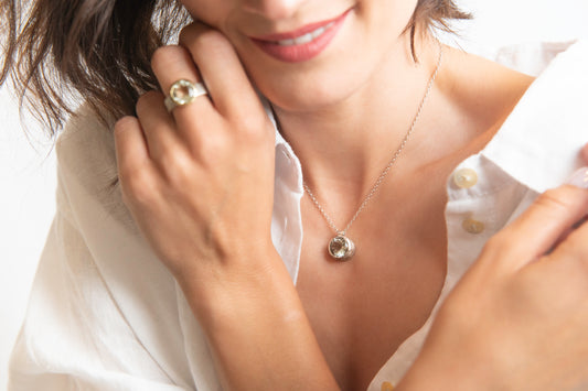 Gemstone Pendant Necklaces set in 18ct Gold